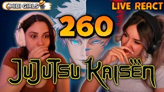 THE END OF SUKUNA?!? | Jujutsu Kaisen Chapter 260 Live React