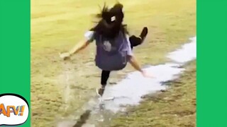 ลื่น สไลด์ และล้มเหลว! 😂 ล้มเหลวที่ตลกที่สุด AFV 2020