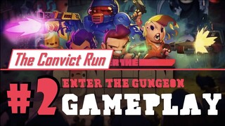 Enter the Gungeon Gameplay with The Convict | Indie PC Game (No Commentary)