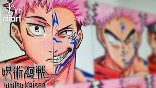 用9种动漫风格,能画出什么样的虎杖悠仁？