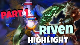 1Vs3 ? Riven: Sini Berlima 😏