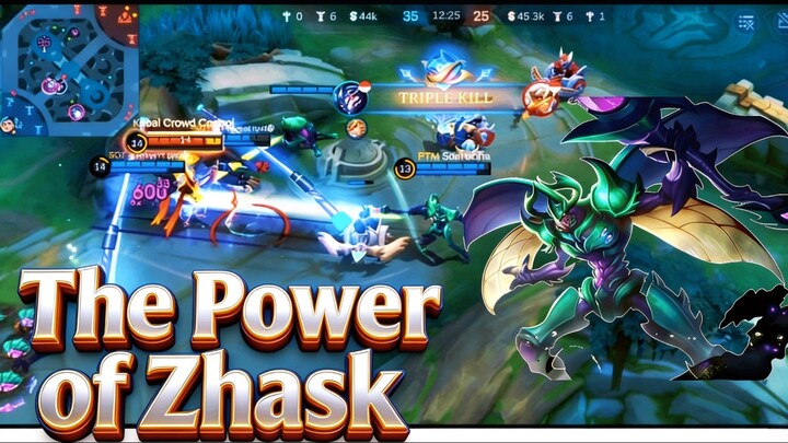 Zhask Kembali lagi Acak acak Land of Dawn | MLBB MOBILE LEGEND