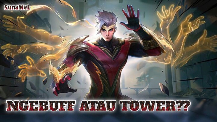 NGEBUFF ATAU WAR?? NGEBUFF LAH :V | MOBILE LEGEND BANG BANG
