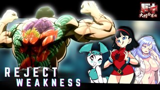 Reject weakness, embrace Masculinity - [ Baki ] Kaoru Hanayama edition