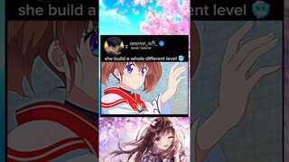 she build a whole different level #anime #animeedit #animelover #animeamv #isekai