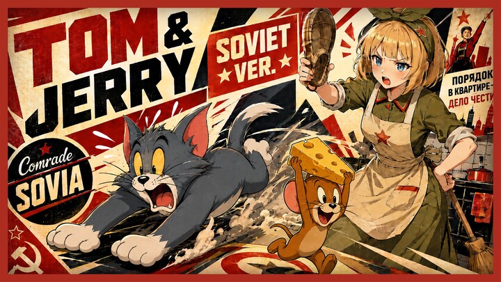 [Soviet-style] Tom and Jerry Theme Song