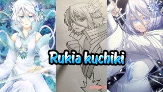 Menggambar Rukia Kuchiki