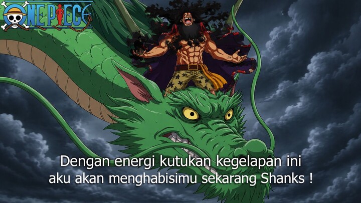 FULL ONE PIECE TERBARU - KUROHIGE MODE INFINITY DARKNESS! FULL POWER DEWA KEGELAPAN DITAKUTI SHANKS