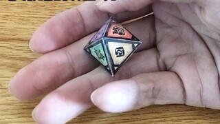 Buat dadu elemental murni dengan tangan dengan bahan sederhana