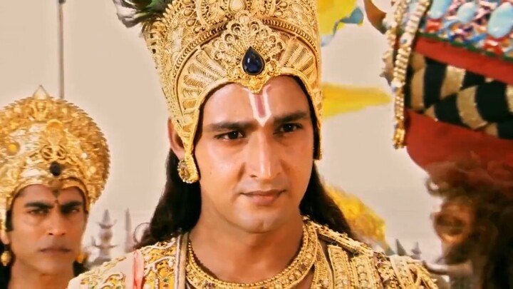 KRISHNA DAN BALARAM MENYERAHKAN SELURUH TENTARA AKSAWHINI DWARAKA KEPADA DURYUDANA EPS. 177