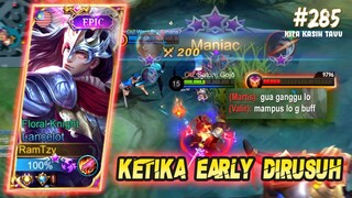 LANCELOT EARLY ENEMY RUSH MY BUFF ? OK - LANCELOT MOBILE LEGENDS GAMEPLAY #285