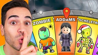 GIOCO A STUMBLE GUYS CON LA SKIN DI MERCOLEDÌ ADDAMS!!