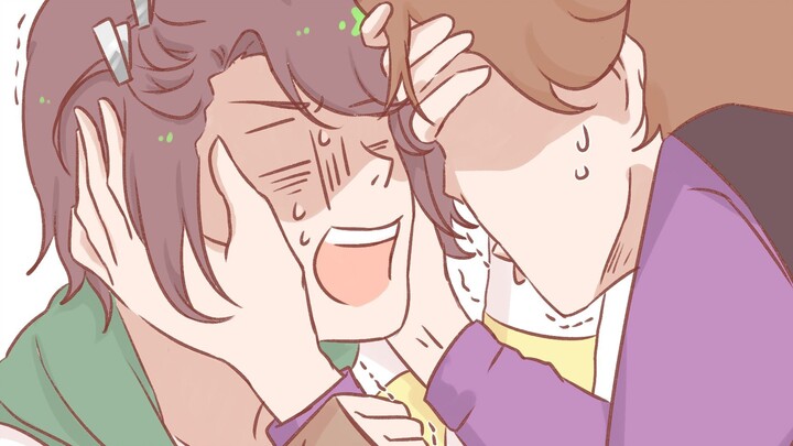 [MAD]Animated characters of <Masked Rider> want to kiss