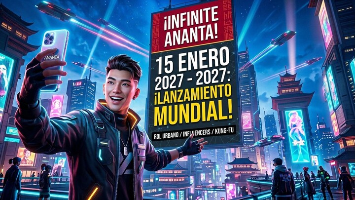 ¡FECHA OFICIAL! Infinite ANANTA Presenta su Nueva Ciudad y 17 Millones de Jugadores Ya Esperan