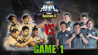 Game1 Evos PH vs ArkAngel | Upper bracket MPL S3 Playoffs