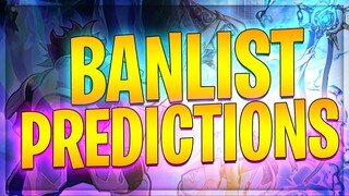 BANLIST PREDICTION SEPTEMBER 2022 ! Yu-Gi-Oh