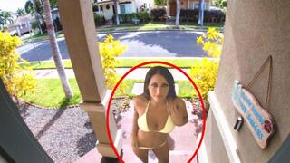 20 WEIRD THINGS CAUGHT ON SECURITY CAMERAS!