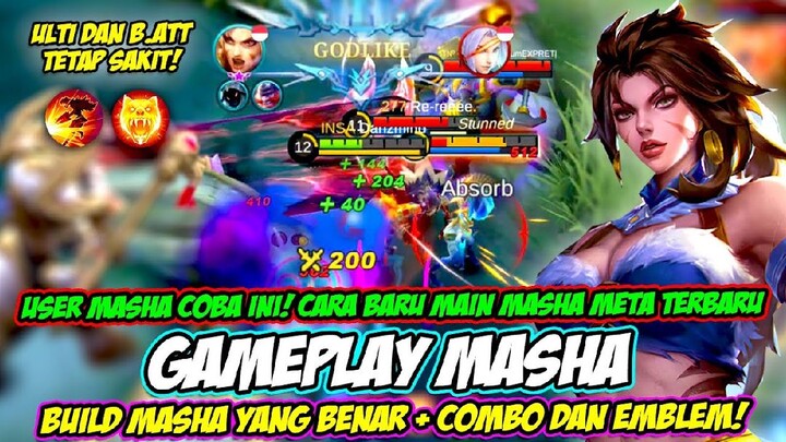 Cara Bermain Masha ! Gameplay Masha ! Build Tersakit ! Combo Masha !