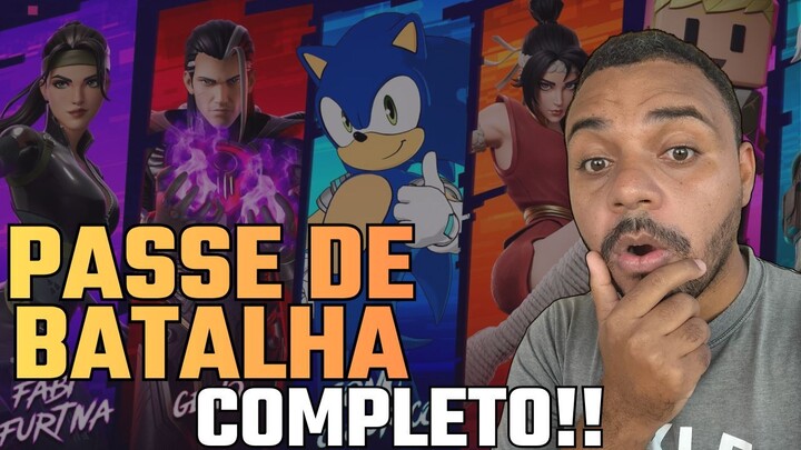 Analisando o NOVO PASSE DE BATALHA!! Fortnite