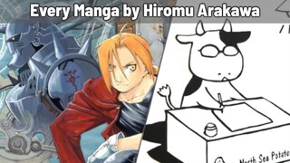 Every Manga by Hiromu Arakawa (Fullmetal Alchemist)