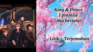 king & Prince - I Promise Lirik dan terjemahan Indo