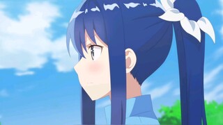 Blue Hair: "Don't think you two are so sweet now, I am actually the wife"