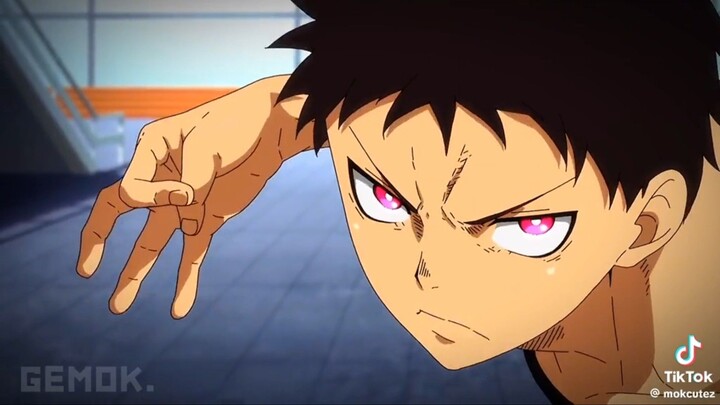 Fire Force - Shinra vs Captain Burns