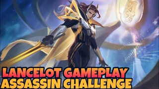 ASSASSIN CHALLENGE #3 | LANCELOT GAMEPLAY - MLBB