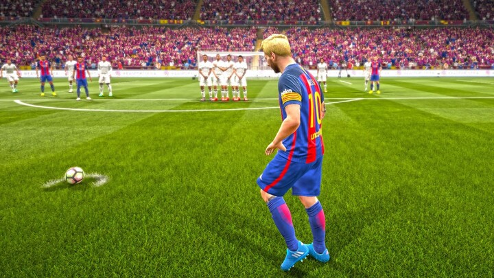 Evolution LIONEL MESSI Free Kicks in FIFA Games