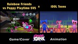 All Rainbow Friends VS All Poppy Playtime 5V5 | FNF Animation Friends To Your End Huggy Wuggy
