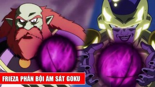 Frieza phản bội vũ trụ 7 đánh lén Goku _ Goku Super Saiyan Blue vs Golden Frieza