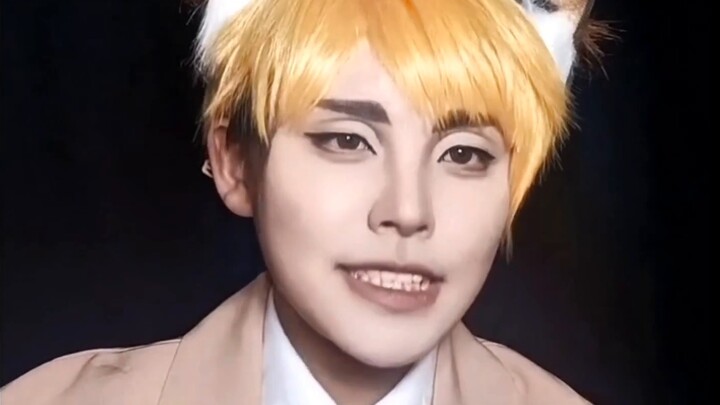 Cosplay restoration makeup, Volleyball Children's Palace Yugongzhi cosplay makeup process "The blogg