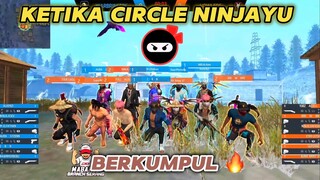 KESERUAN CIRCLE NINJAYU SEBELUM PERSIAPAN MELAWAN ANTIBAN 🔥 LUCU BIKIN NGAKAK 🤣