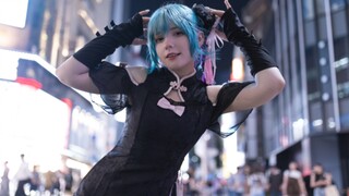 【Saya Scarlet】Russians danced to Utopia Love Song for B Station on the streets of Tokyo!