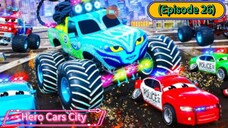 Hero Cars City (Episode 26) The Alien Avater of Midnight Experience