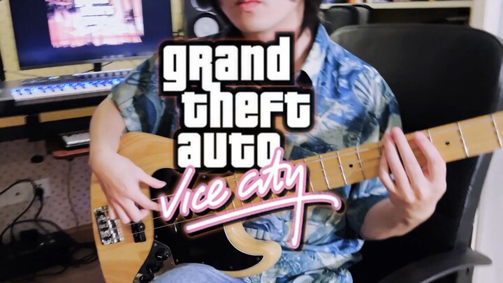 (การแสดงดนตรี) ประสานเครื่องดนตรีเพลงธีมของ GTA Vice City 