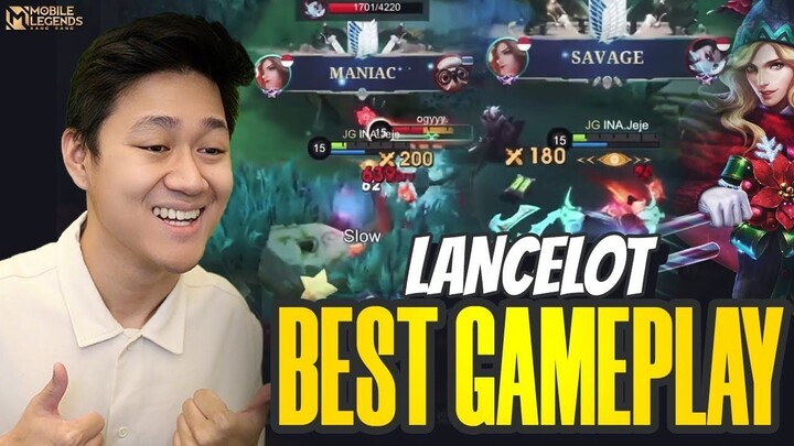 LANCELOT BEST GAMEPLAY JEJE DI 2025, INI GAME KEREN BANGET! - Mobile Legends