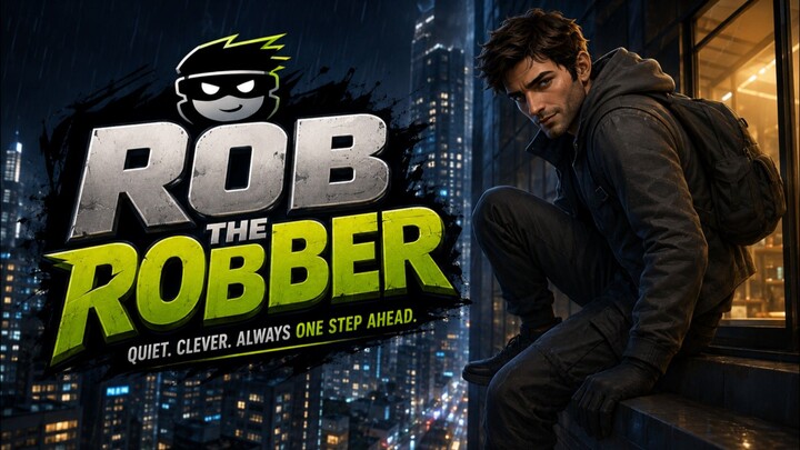 Rob the Robber. Follow me to watch episode 1.