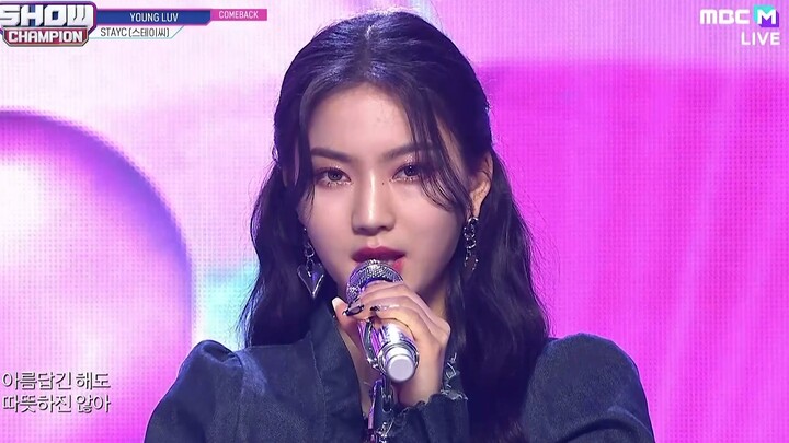 【4K LIVE】STAYC - YOUNG LUV+RUN2U (March 2, 2022, MBC Show Champion)