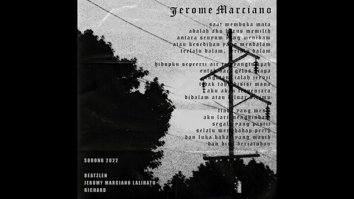 Beatzlen & JEROME MARCIANO - Bagaimana Kalau Aku Tidak Baik Baik Saja (Music & Puisi)