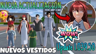 NUEVA ACTUALIZACIÓN !! || Vestidos chinos 👘 | New Update | 1.039.50 | Sakura School Simulator