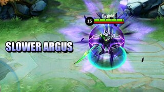 SLOW BUT HITS HARDER - ARE YOU READY FOR THE REVAMPED ARGUS? - MOBILE LEGENDS