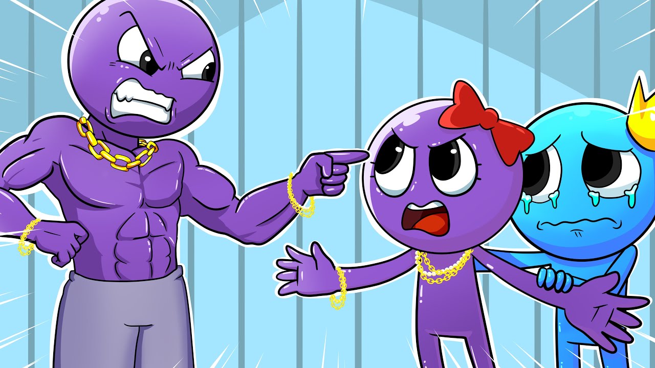 BABY PURPLE SAVES BABY BLUE - PURPLE FAMILY REUNION