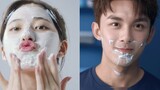 Wash together (I’m sure) these two have amazing skin | Wu Lei and Zhao Lusi’s second commercial mash