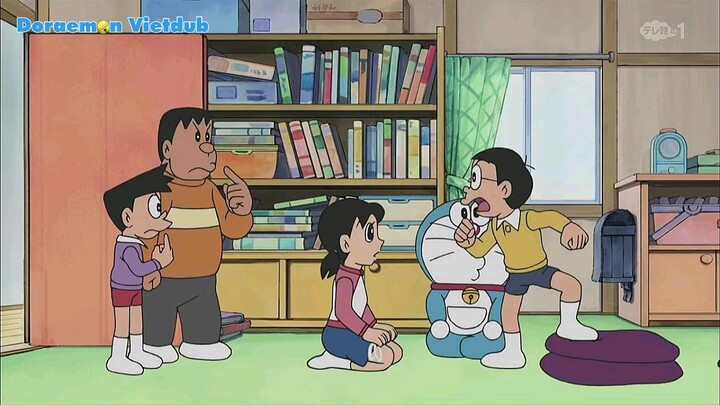 Doraemon S10 Tấm bảng hội trưởng & Hạt tiêu đất sét gây náo loạn đường phố