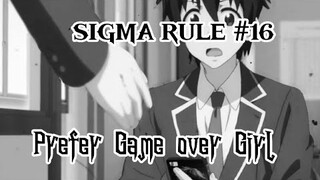 SIGMA RULE #16