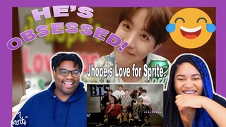 Jhope's Love for Sprite| REACTION