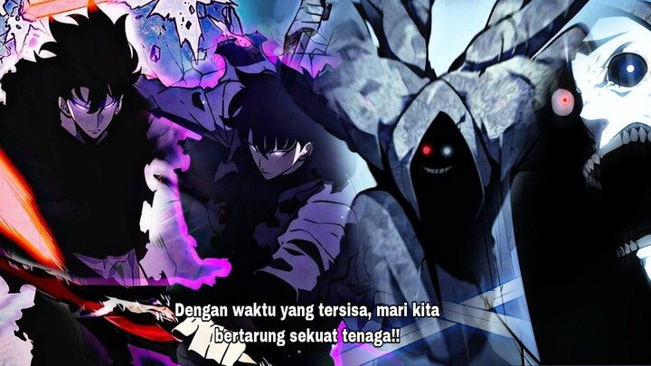 PERTARUNGAN SENGIT JINWOO VS SANG PENCIPTA SISTEM 🔥 - SOLO LEVELING SEASON 3 EPISODE 18‼️