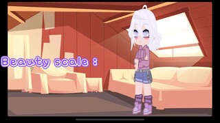 Beauty scale meme