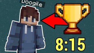 Doogile - 8:15 Minecraft Speedrun